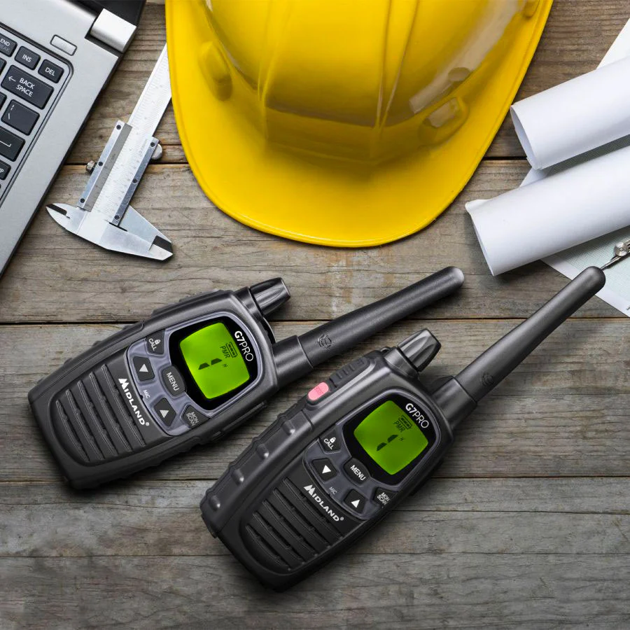Midland G7 Pro Work Edition Quad Pack Two Way Radios - Image 6