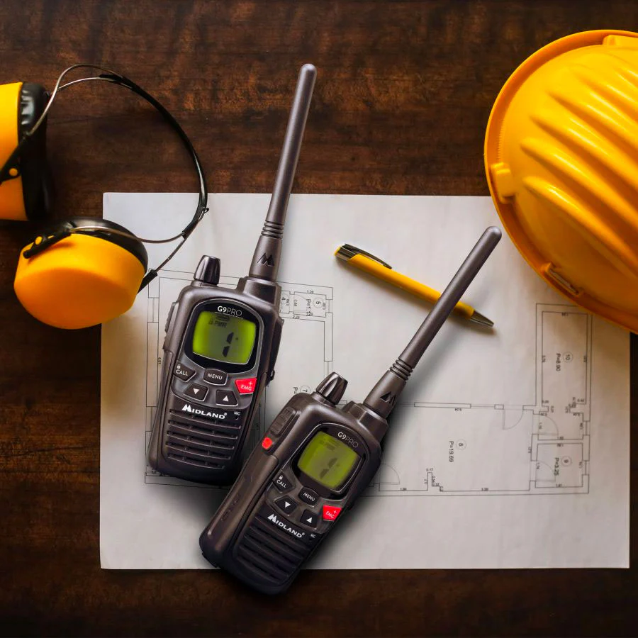 Midland G9 Pro Work Edition Twelve Pack Walkie Talkies - Image 5