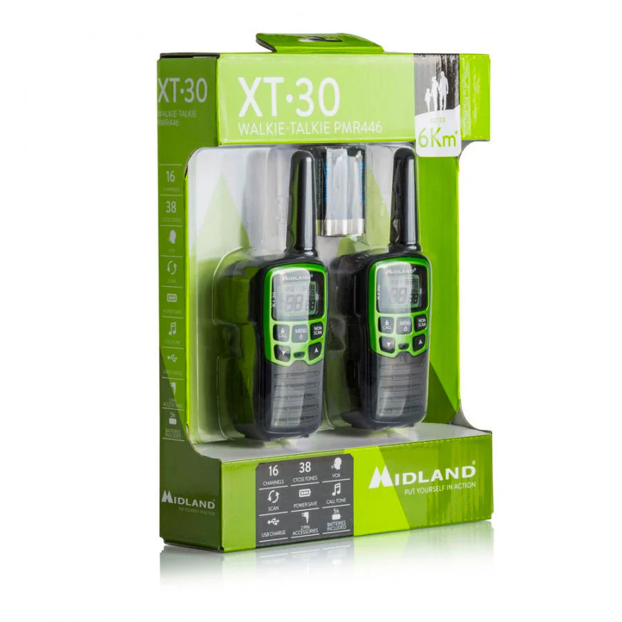 Midland XT30 Eight Pack Walkie Talkies - Image 4