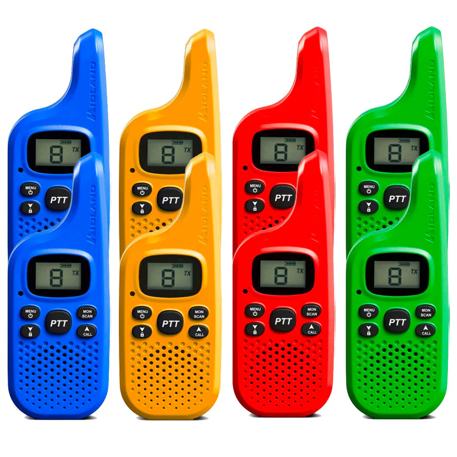Midland XT5 Eight Pack Walkie Talkies