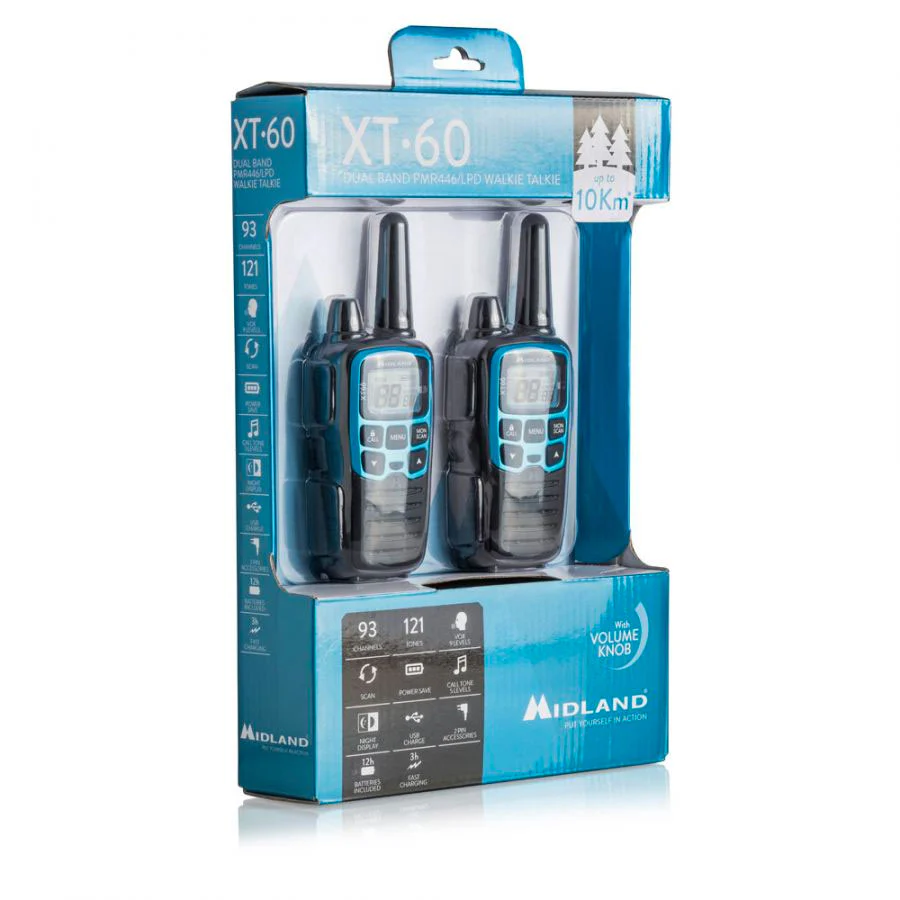 Midland XT60 Quad Pack Walkie Talkies - Image 4