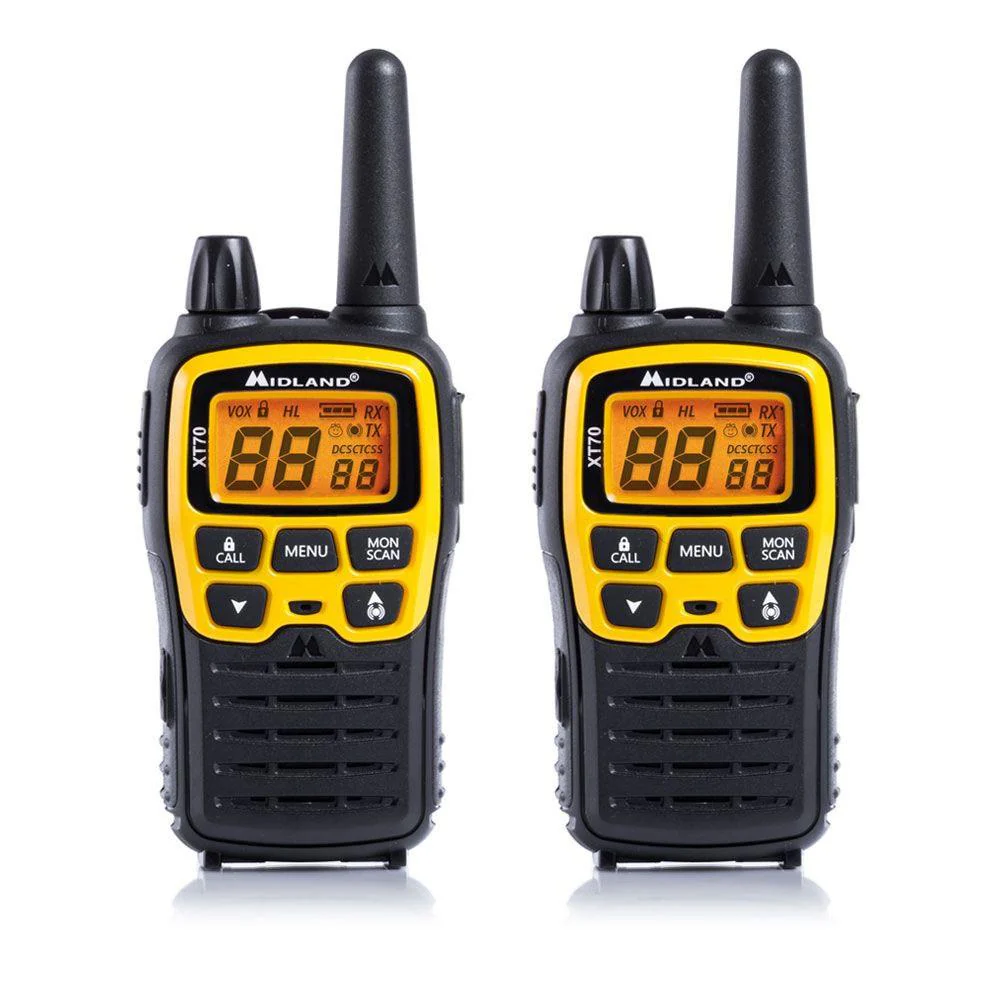 Midland XT70 Adventure Walkie Talkies Twin Pack - Image 2
