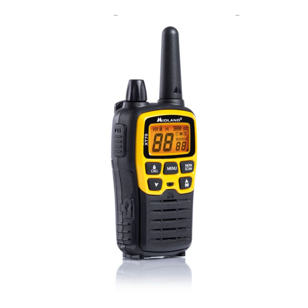 Midland XT70 Adventure Walkie Talkies Quad Pack - Image 4