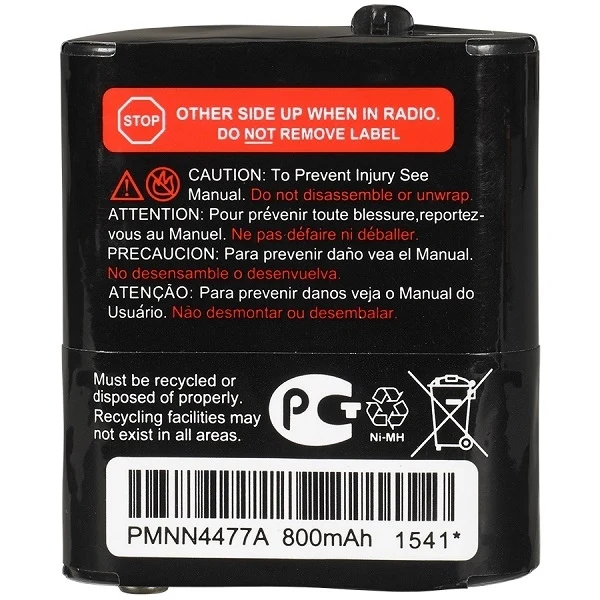 Battery Pack for Motorola T62, T82, T82 Extreme and T92
