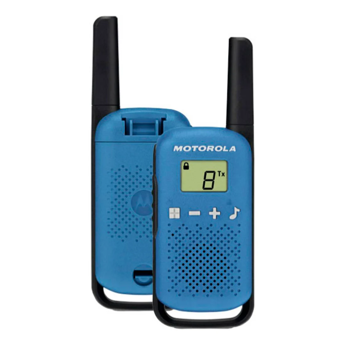 Motorola TALKABOUT T42 Eight Pack Two-Way Radios in Blue - Image 2