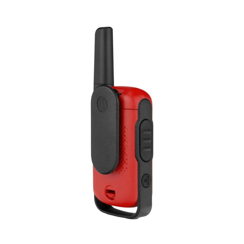 Motorola TALKABOUT T42 Eight Pack Two-Way Radios in Red - Image 4