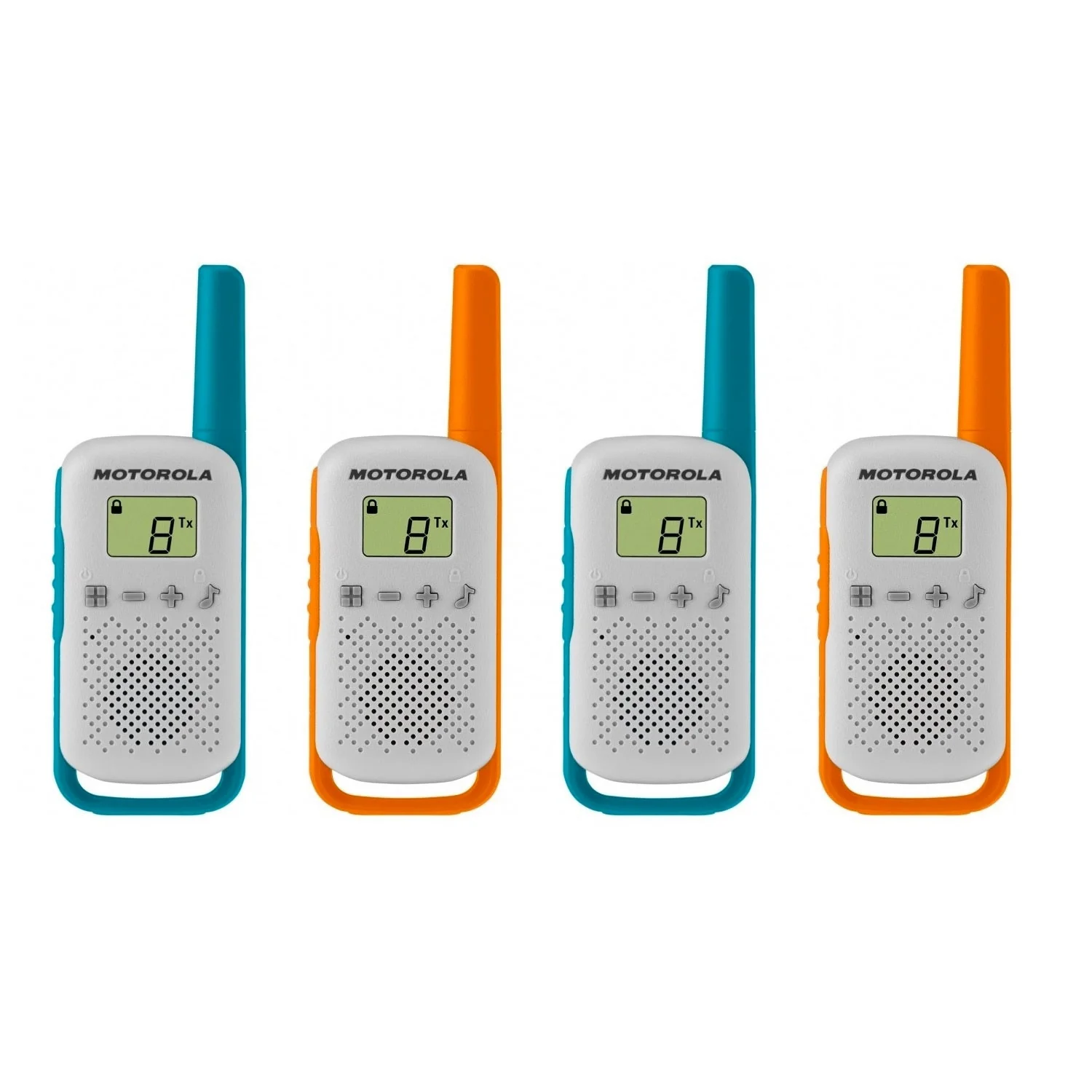 Motorola TALKABOUT T42 Quad Pack Walkie Talkies
