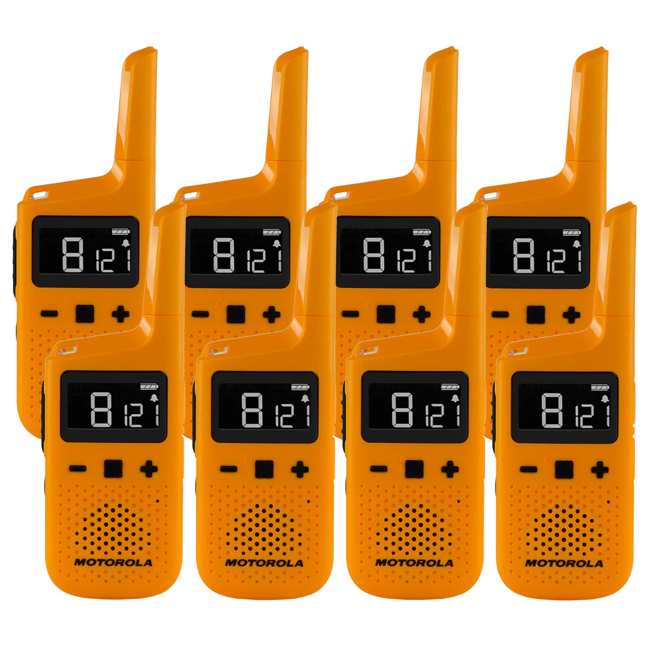Motorola TALKABOUT T72 Eight Pack Walkie Talkies