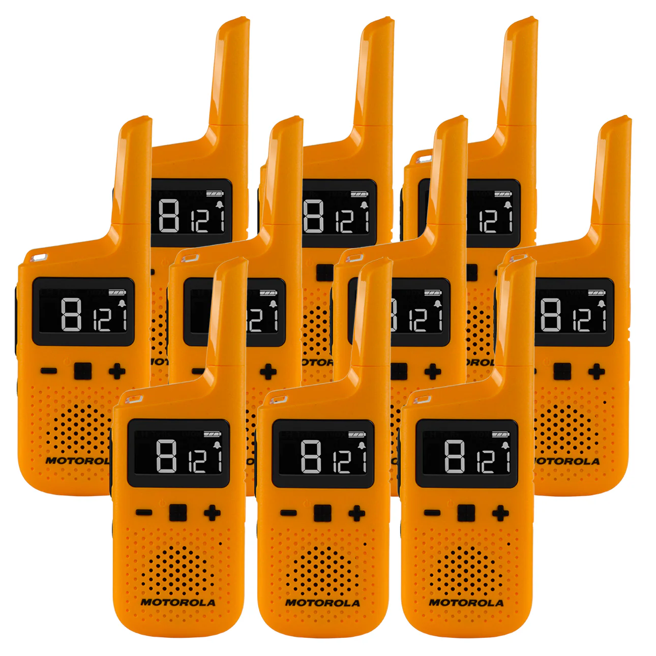 Motorola TALKABOUT T72 Ten Pack Walkie Talkies