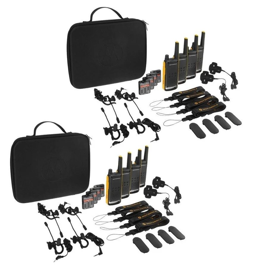 Motorola TALKABOUT T82 Extreme Eight Pack Walkie Talkies - Image 3