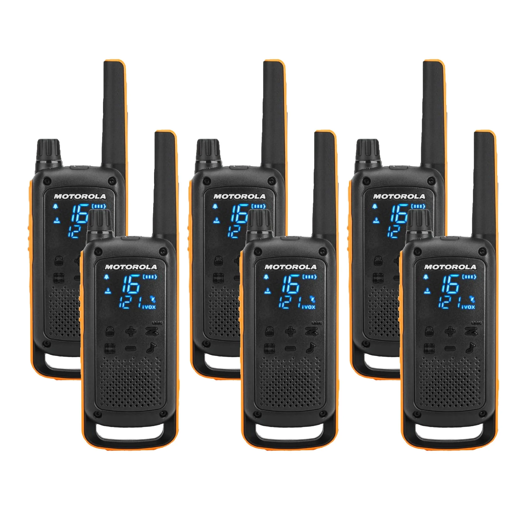 Motorola TALKABOUT T82 Extreme Six Pack Walkie Talkies - Image 2