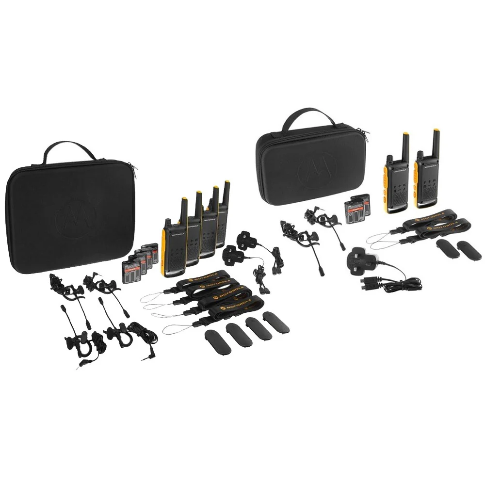 Motorola TALKABOUT T82 Extreme Six Pack Walkie Talkies - Image 3
