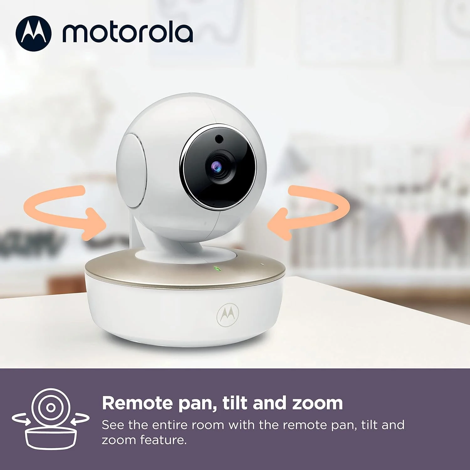 Motorola VM855 5.0" Portable Wifi Video Baby Monitor - Image 10