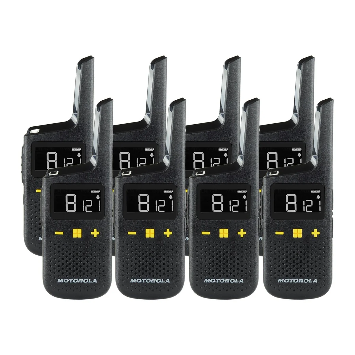 Motorola XT185 Eight Pack License-Free Walkie Talkies