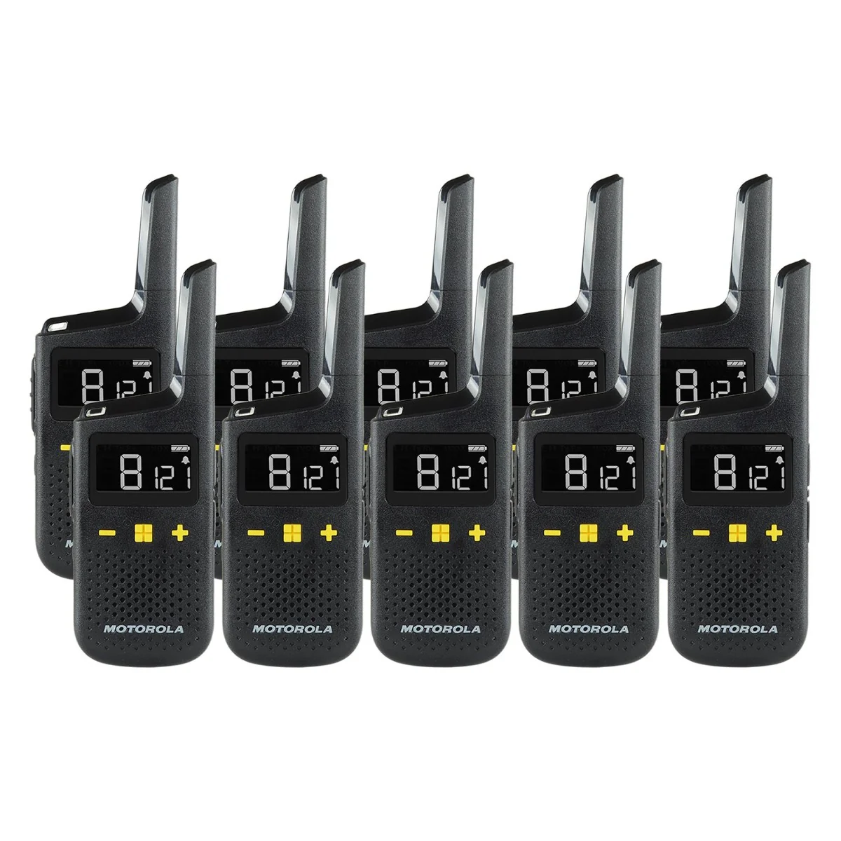 Motorola XT185 Ten Pack License-Free Walkie Talkies