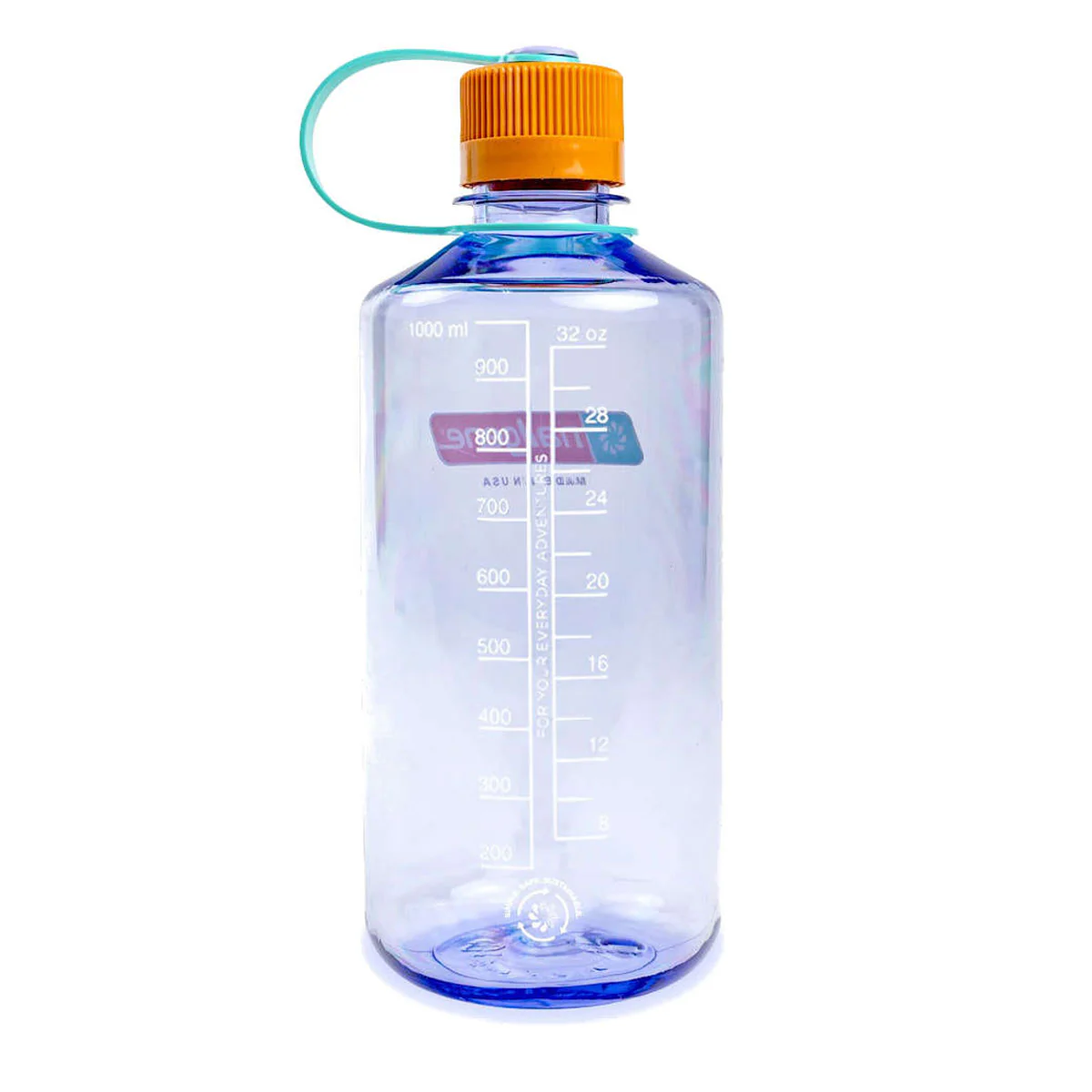 Nalgene Narrow Mouth 1L Tritan Sustain Water Bottle - Amethyst - Image 2