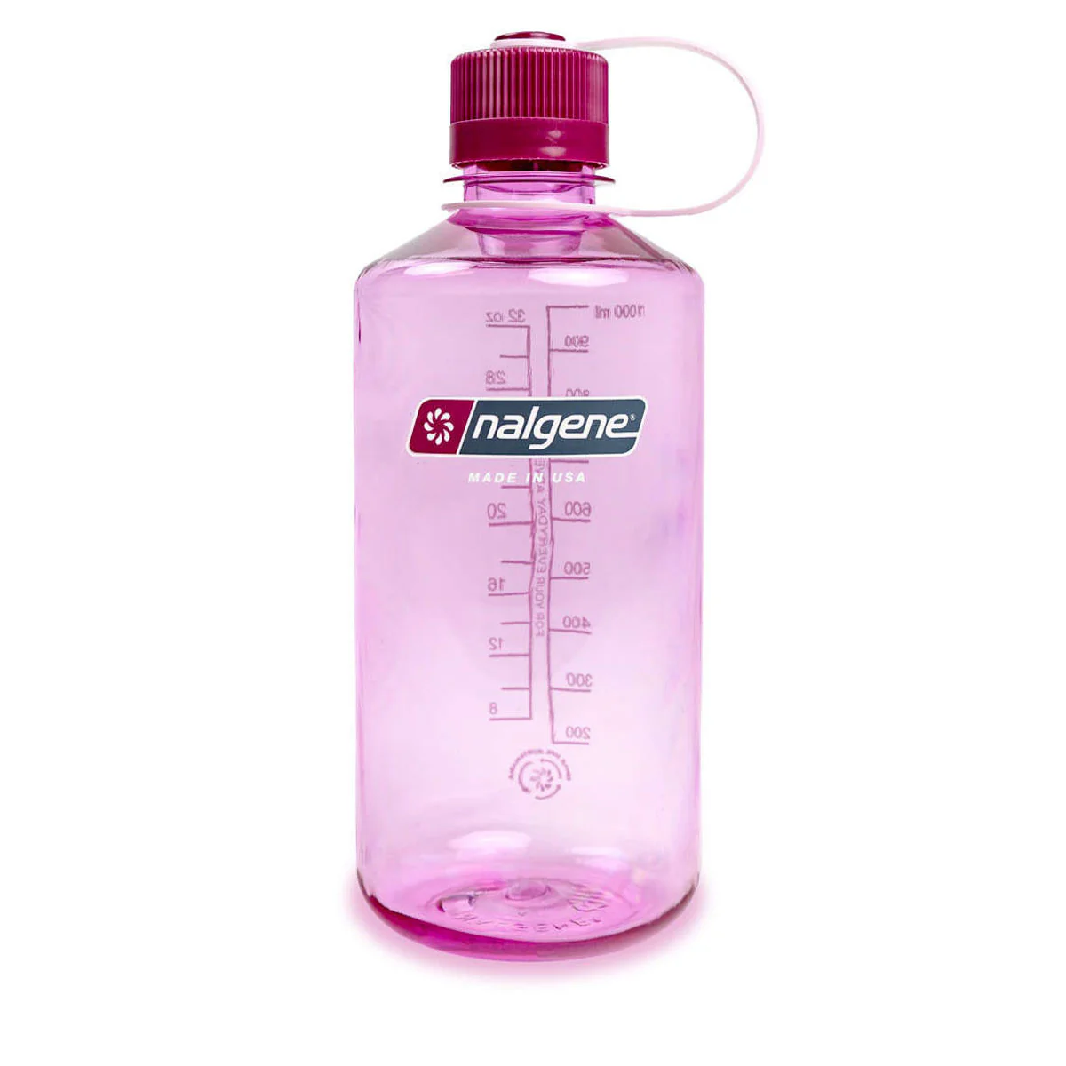 Nalgene Narrow Mouth 1L Tritan Sustain Water Bottle - Cosmo
