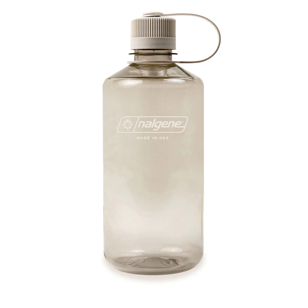 Nalgene Narrow Mouth 1L Tritan Sustain Water Bottle - Cotton Monochrome