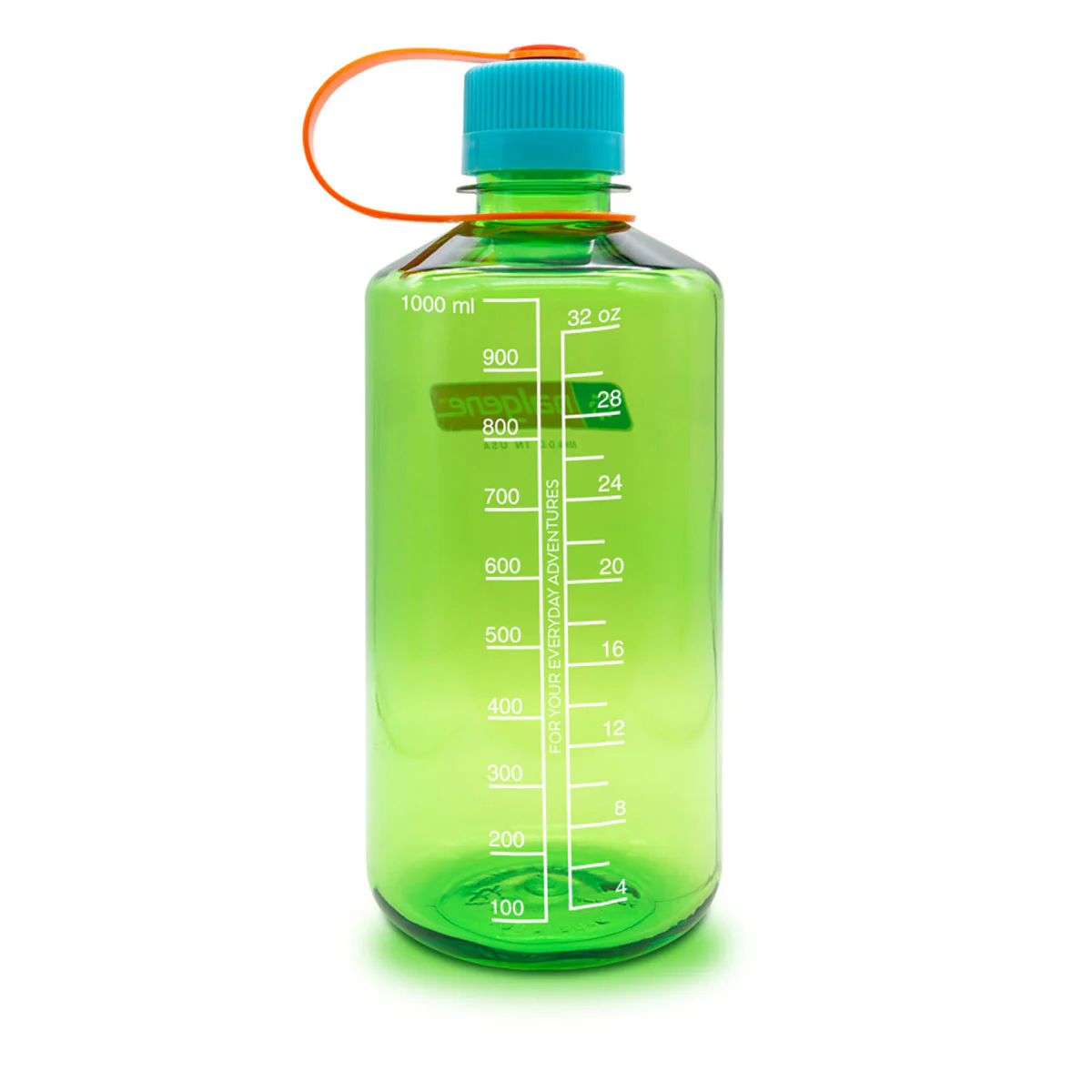 Nalgene Narrow Mouth 1L Tritan Sustain Water Bottle - Pear - Image 2