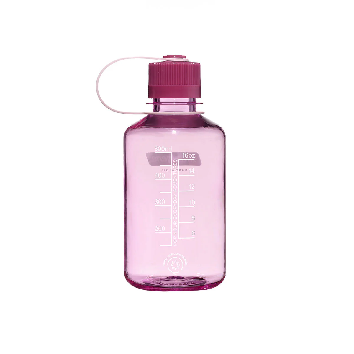Nalgene Narrow Mouth 500ml Tritan Sustain Water Bottle - Cosmo - Image 2