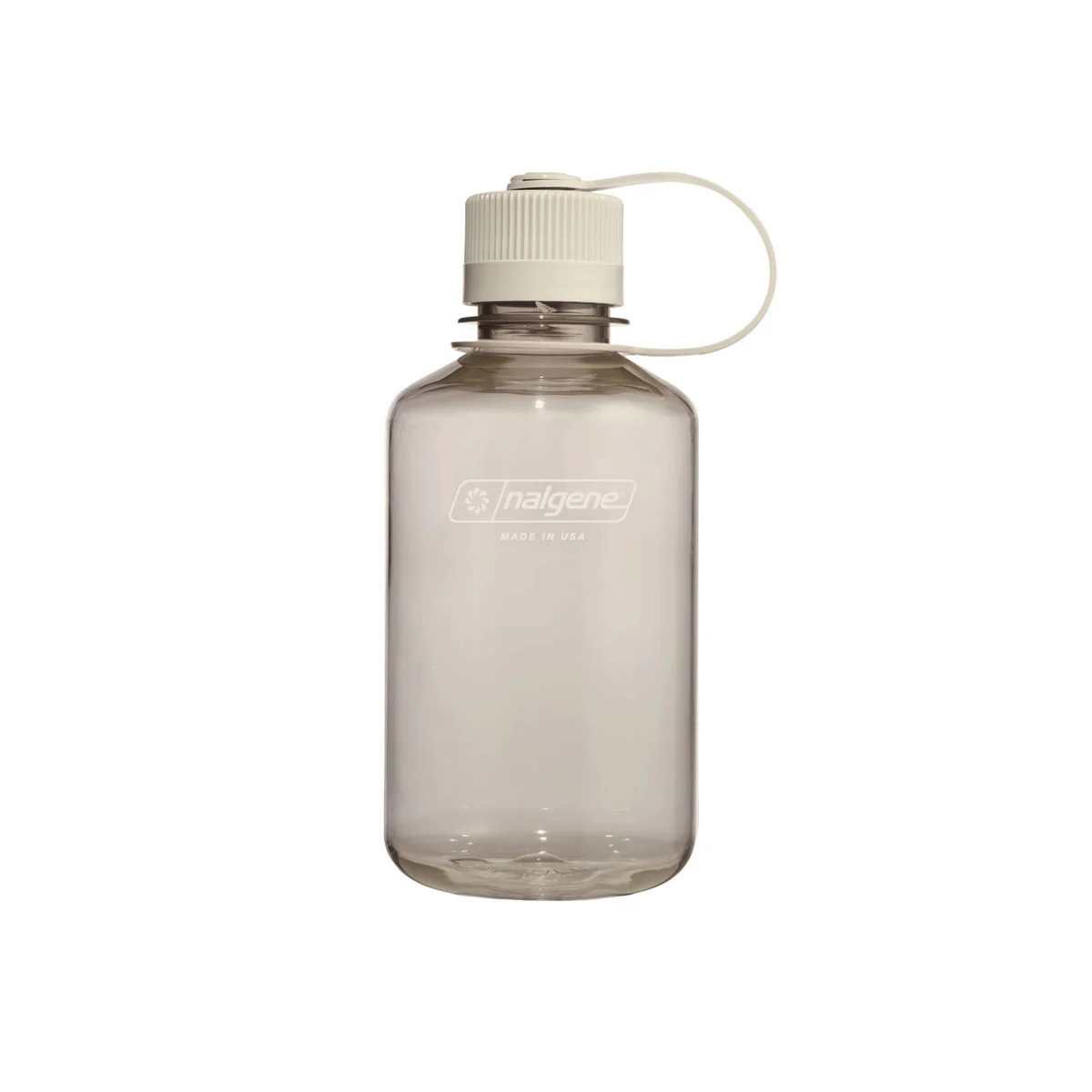 Nalgene Narrow Mouth 500ml Tritan Sustain Water Bottle - Cotton Monochrome