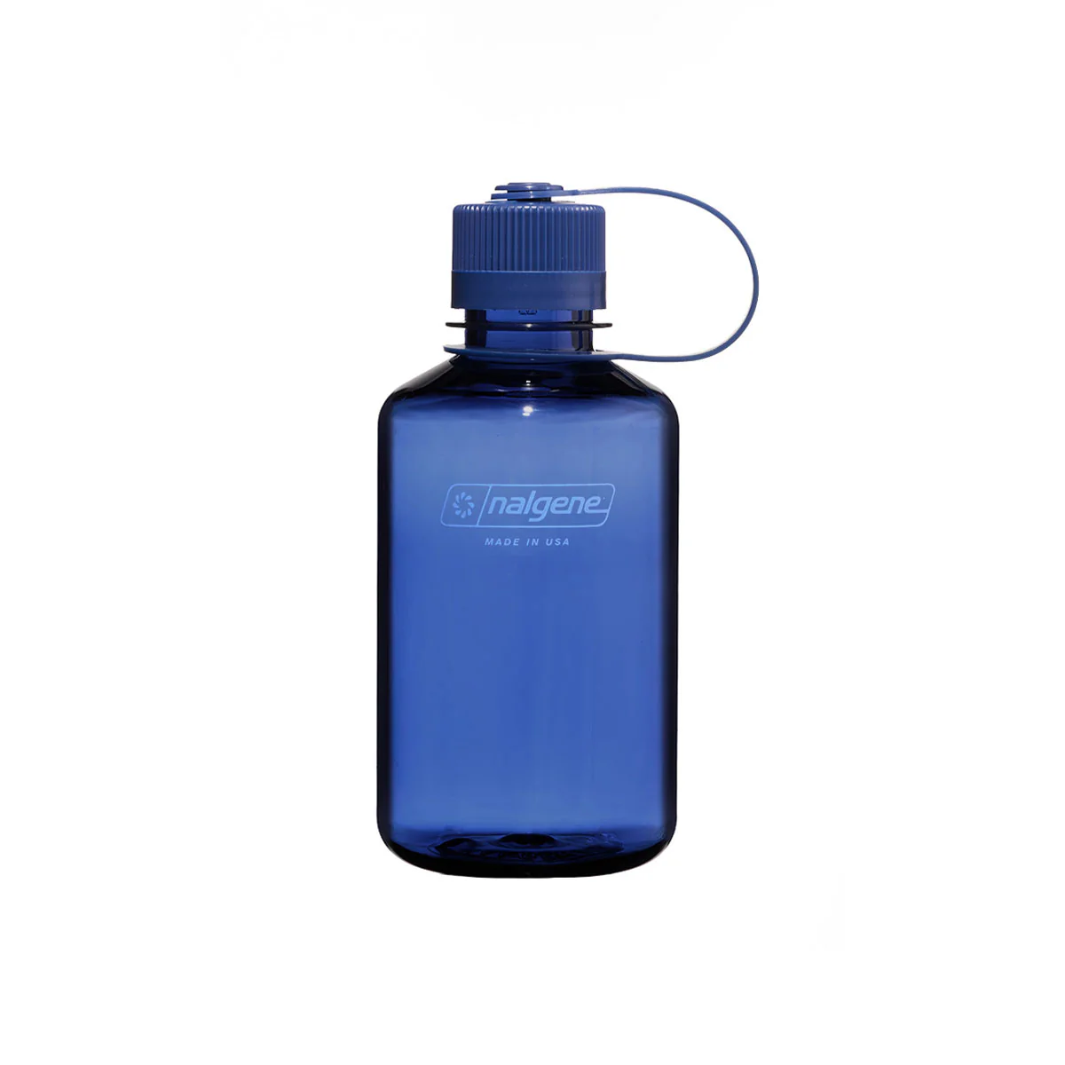 Nalgene Narrow Mouth 500ml Tritan Sustain Water Bottle - Denim Monochrome