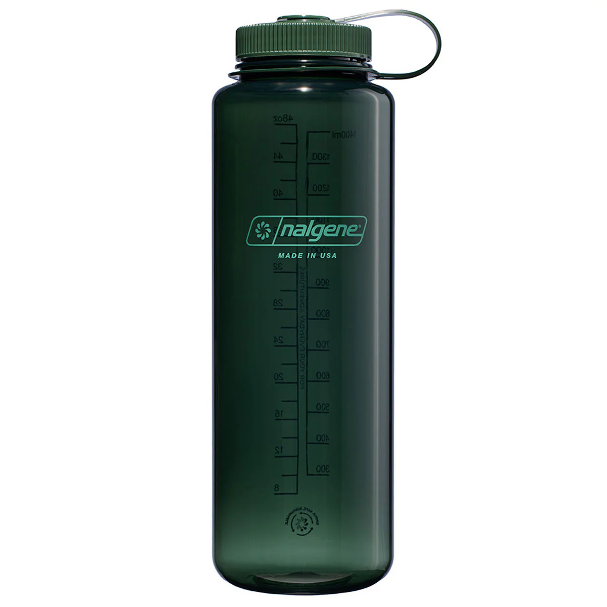 Nalgene Wide Mouth 1.5L Silo Tritan Sustain Water Bottle - Jade
