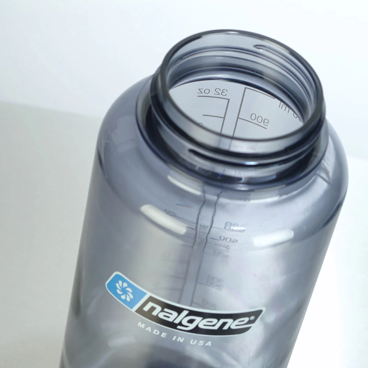 Nalgene Wide Mouth 1L Tritan Sustain Water Bottle - Grey - Image 2