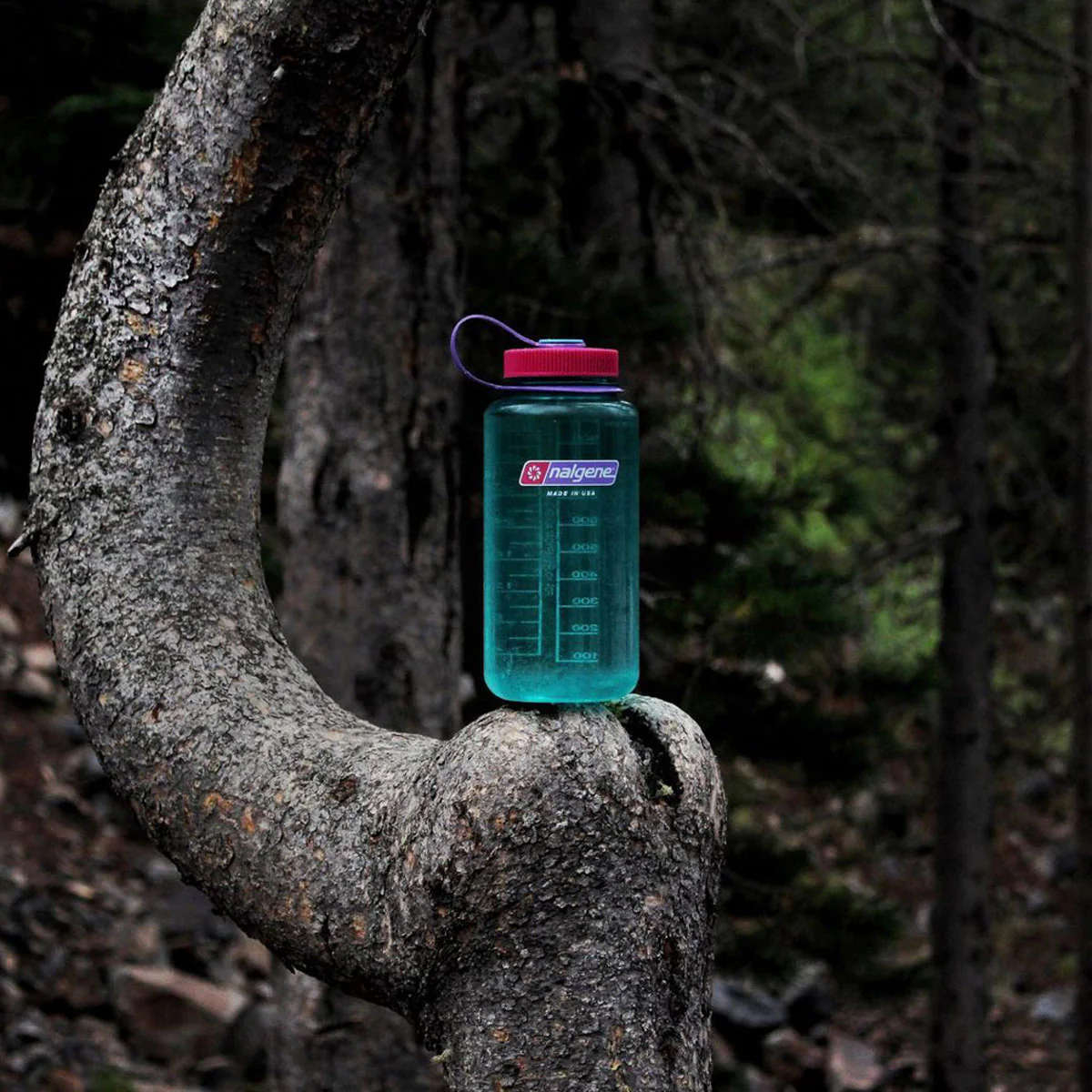 Nalgene Wide Mouth 1L Tritan Sustain Water Bottle - Surfer - Image 3