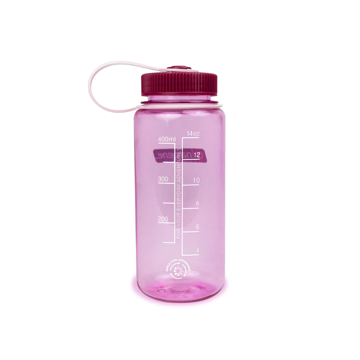 Nalgene Wide Mouth 500ml Tritan Sustain Water Bottle - Cosmo - Image 2
