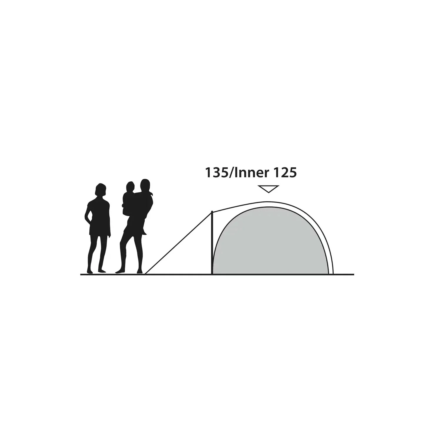 Outwell Cloud 4 Tent, 4-Person - Image 13