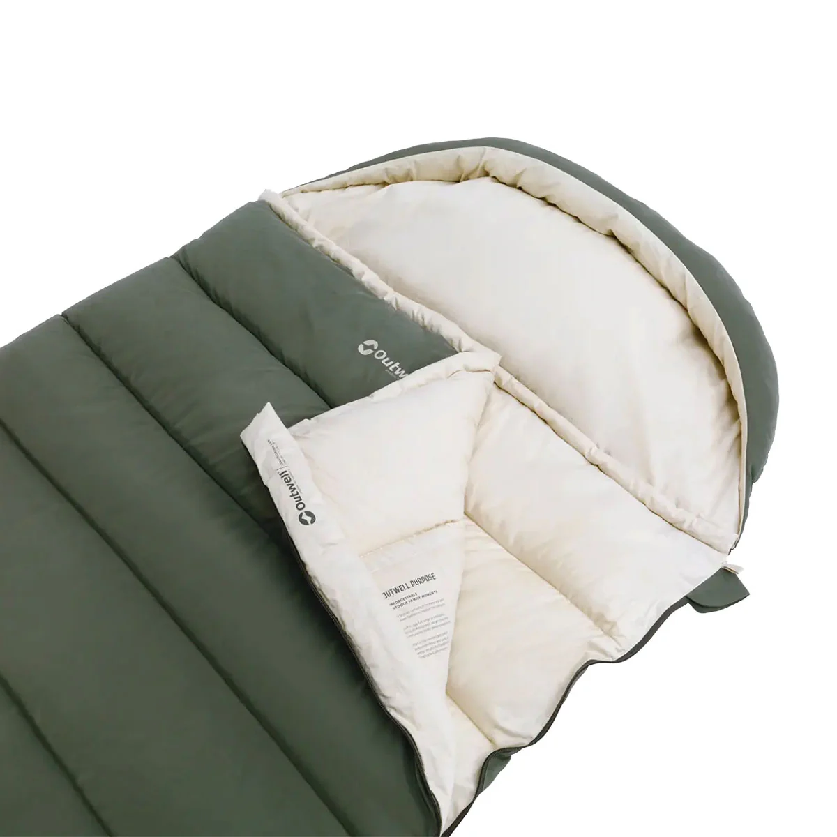 Outwell Constellation Lux Sleeping Bag - Green - Image 3