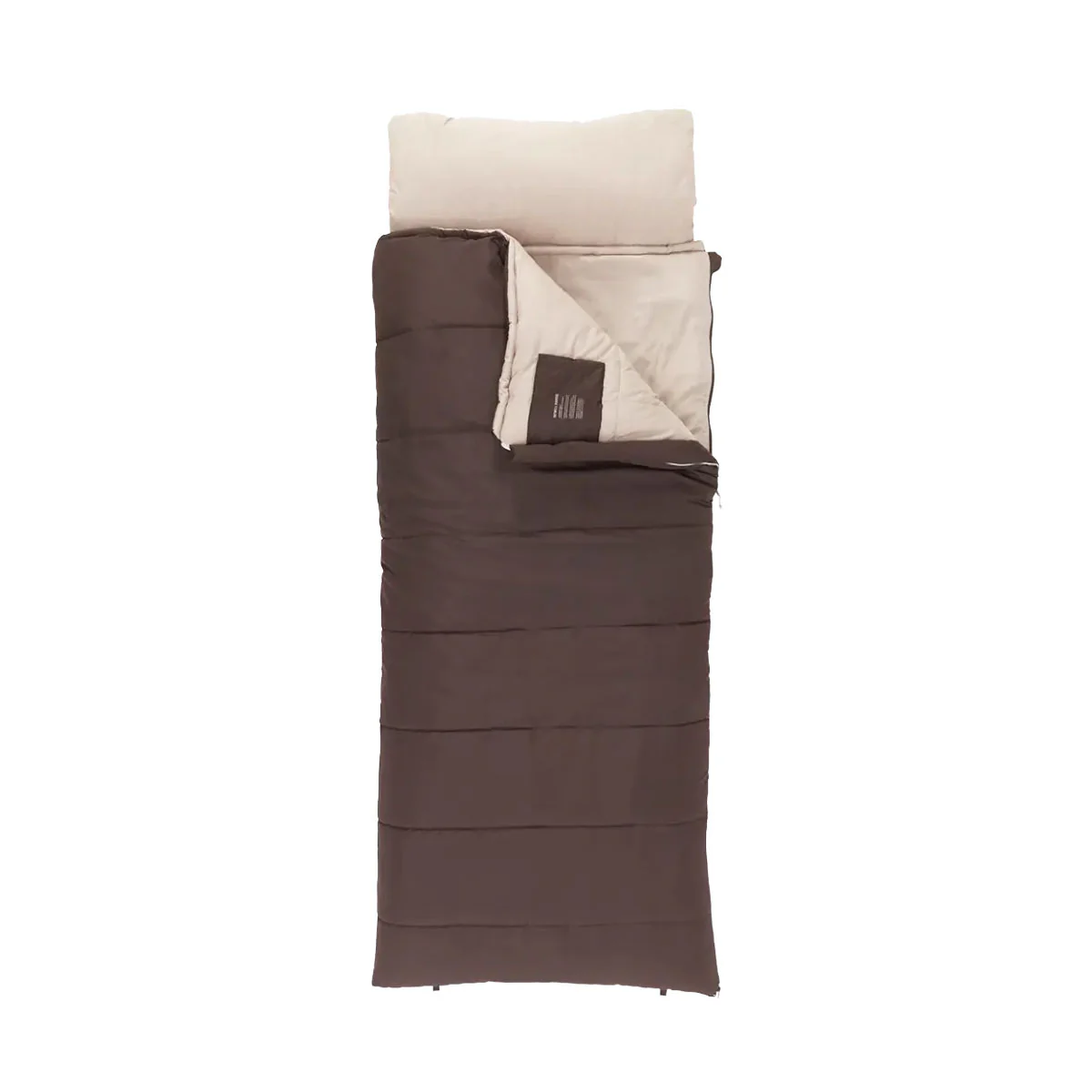 Outwell Contour Supreme Sleeping Bag - Brown - Image 2
