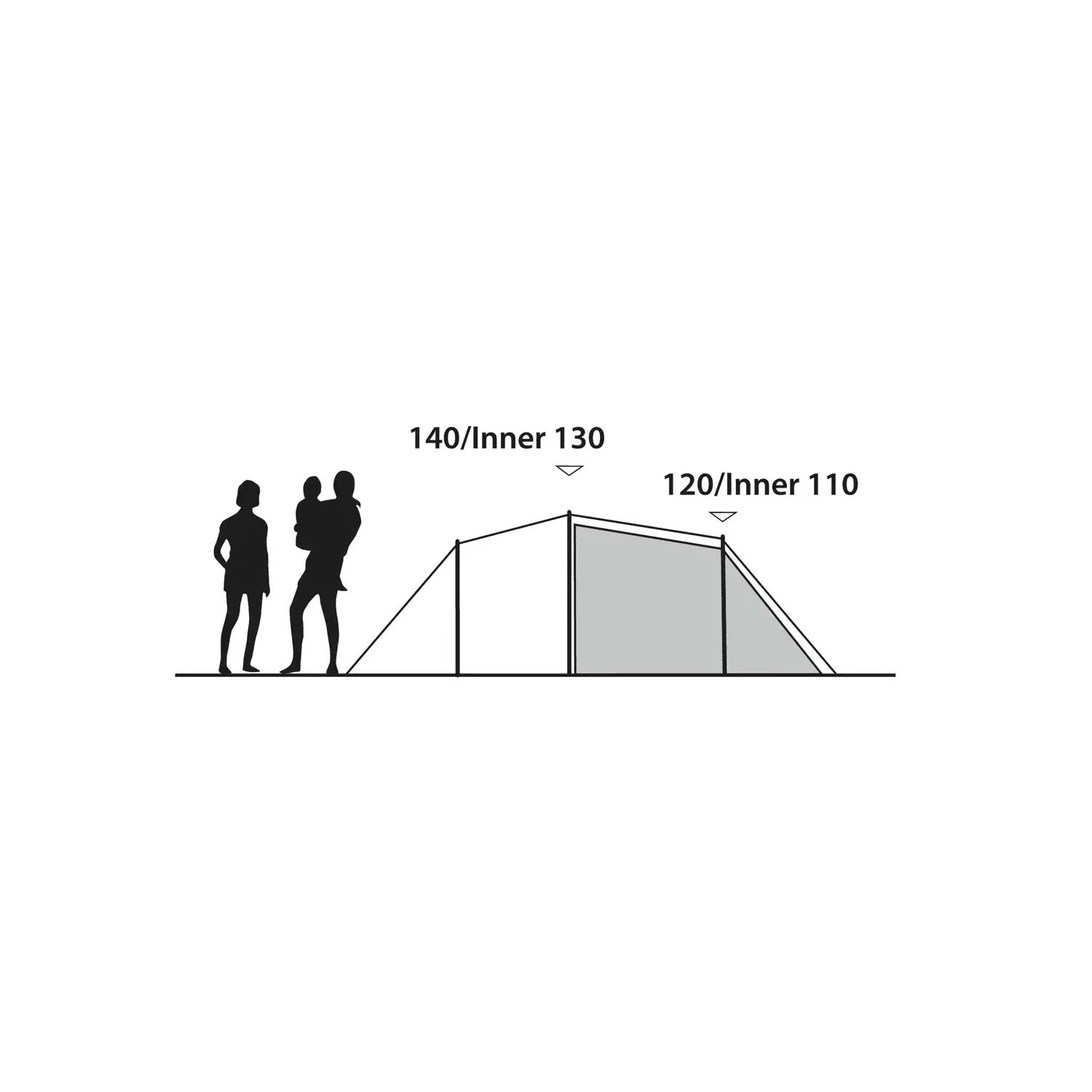 Outwell Earth 4 Plus Tent, 4-Person - Image 12