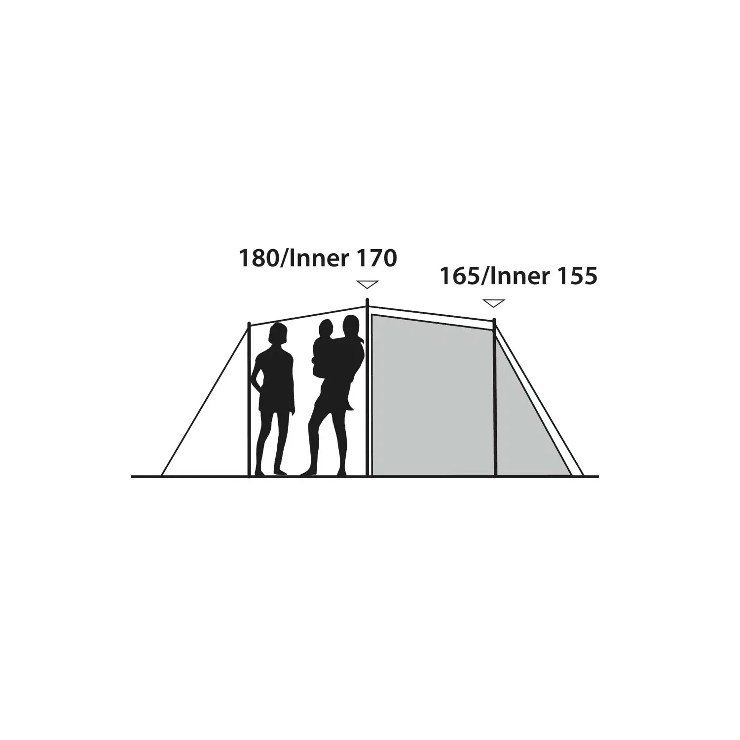 Outwell Earth 5 Plus Tent, 5-Person - Image 7