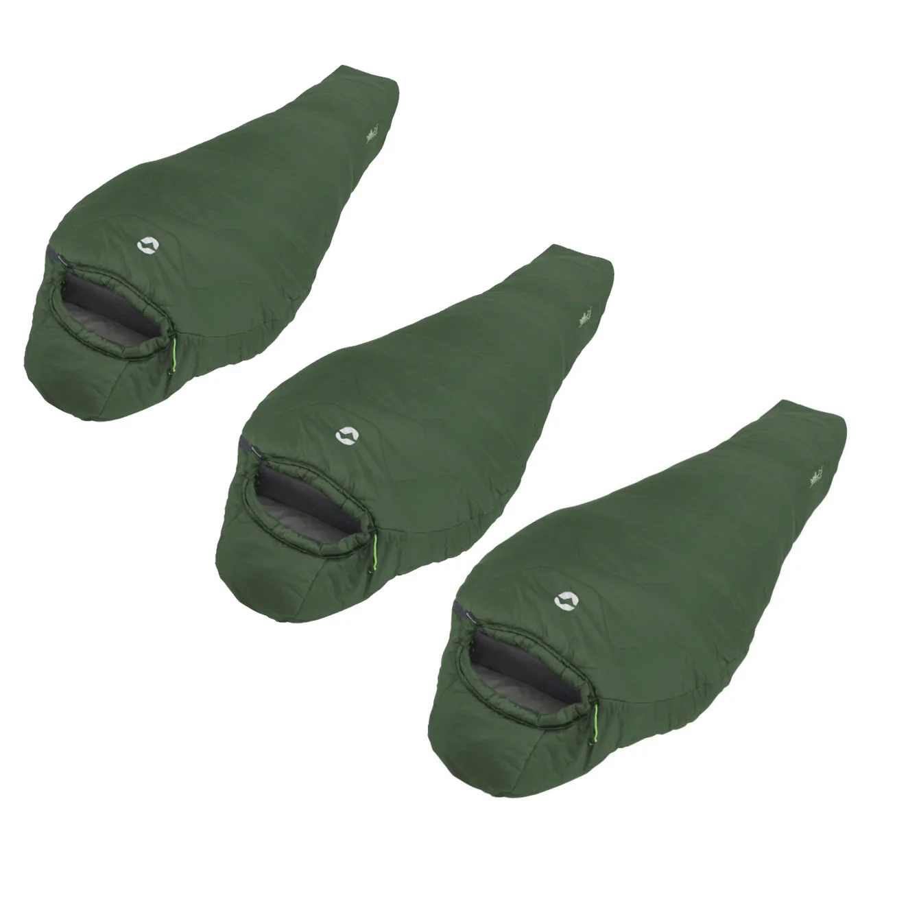Outwell Elm Lux Sleeping Bag - Triple Pack