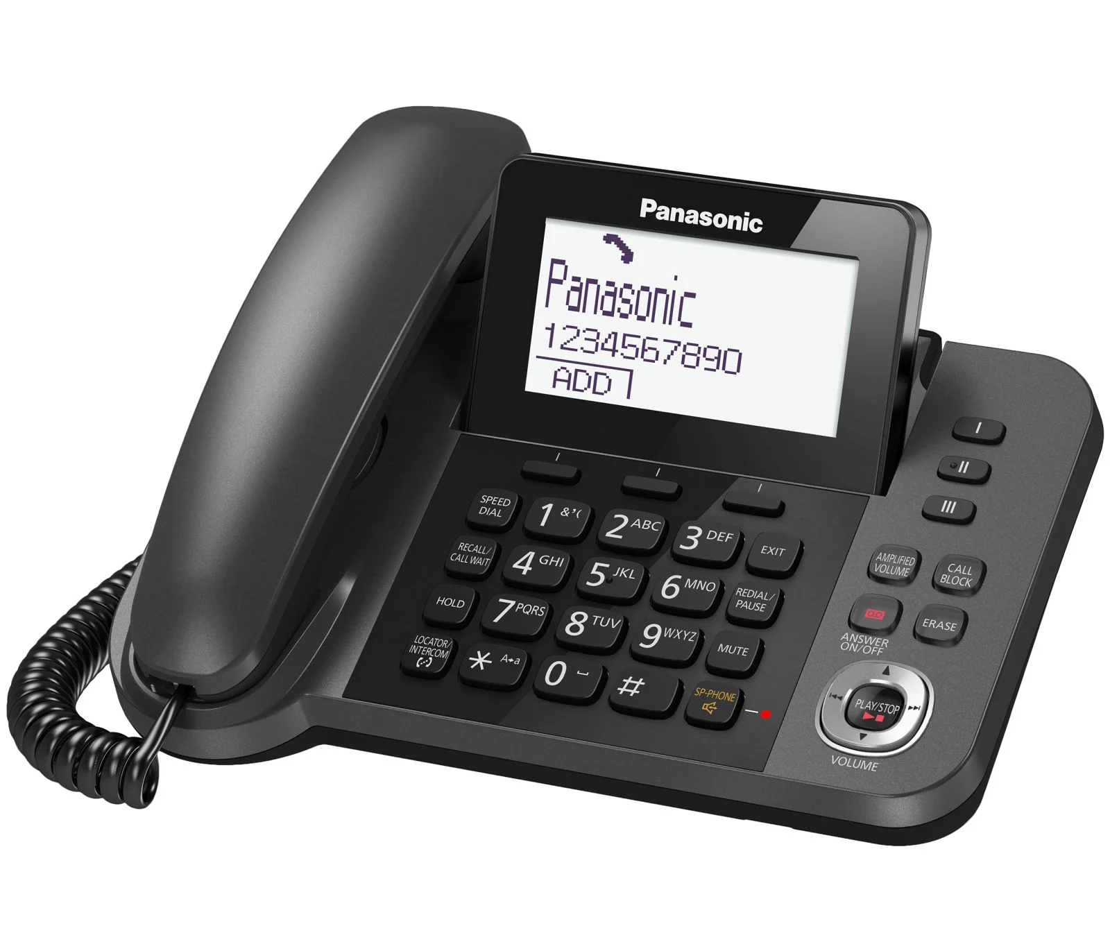 Panasonic KX-TGF324 Corded Phone & 3 Cordless Handsets - Image 3