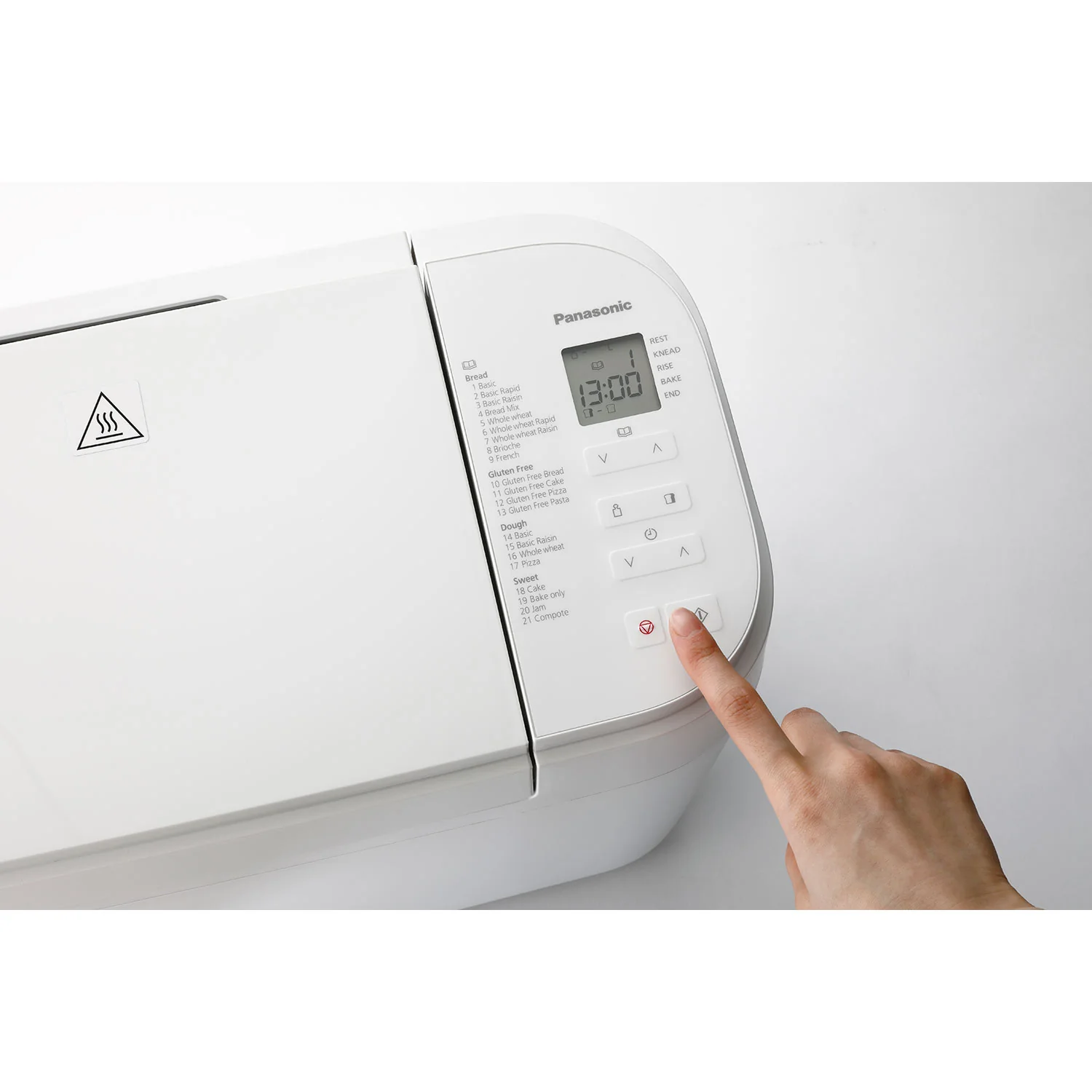 Panasonic SD-B2510WXC Automatic Breadmaker in White - Image 5
