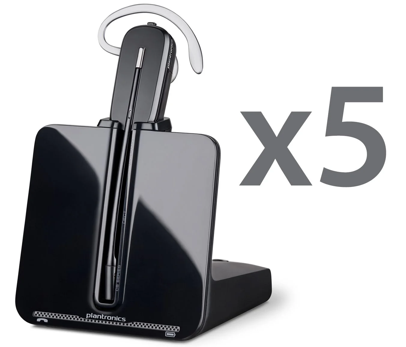 Plantronics CS540 Wireless Headset Quint