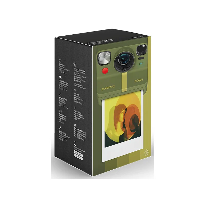Polaroid Now Plus Gen II Instant Camera in  Forest Green - Image 2