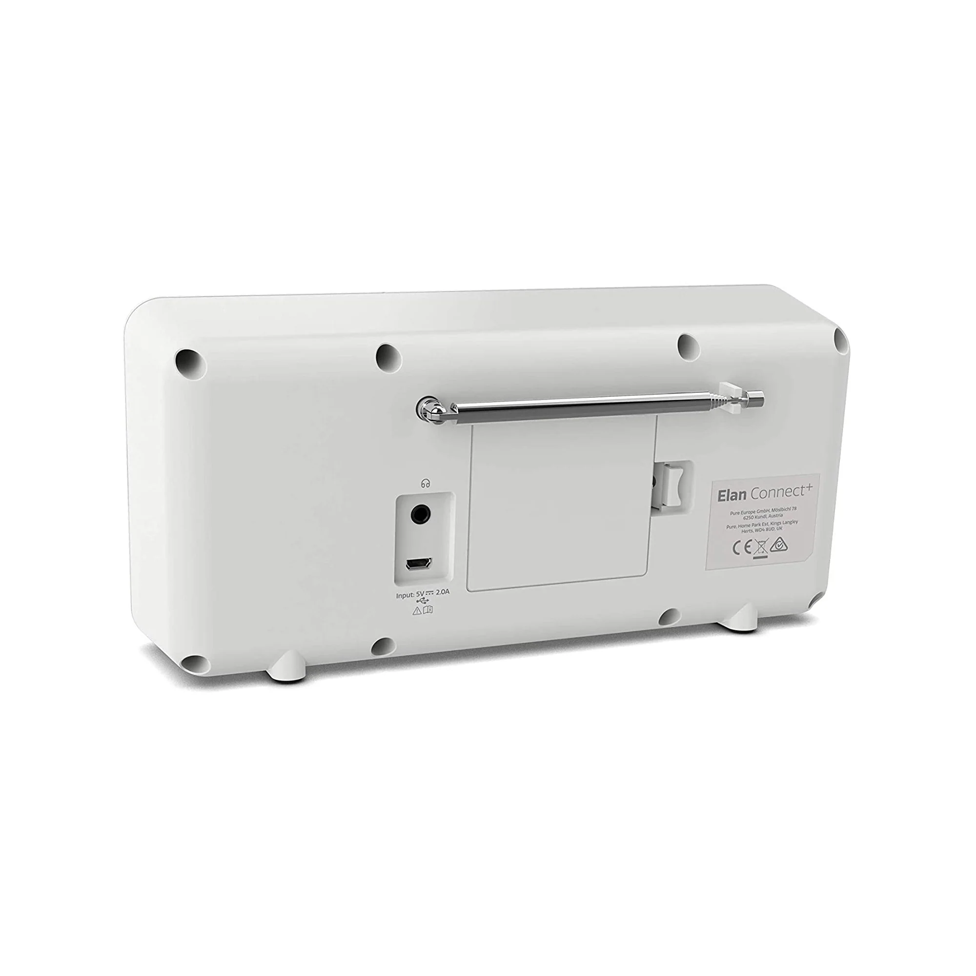 Pure Elan Connect+ Stereo DAB/Internet Radio with Bluetooth in Stone Grey - Image 3