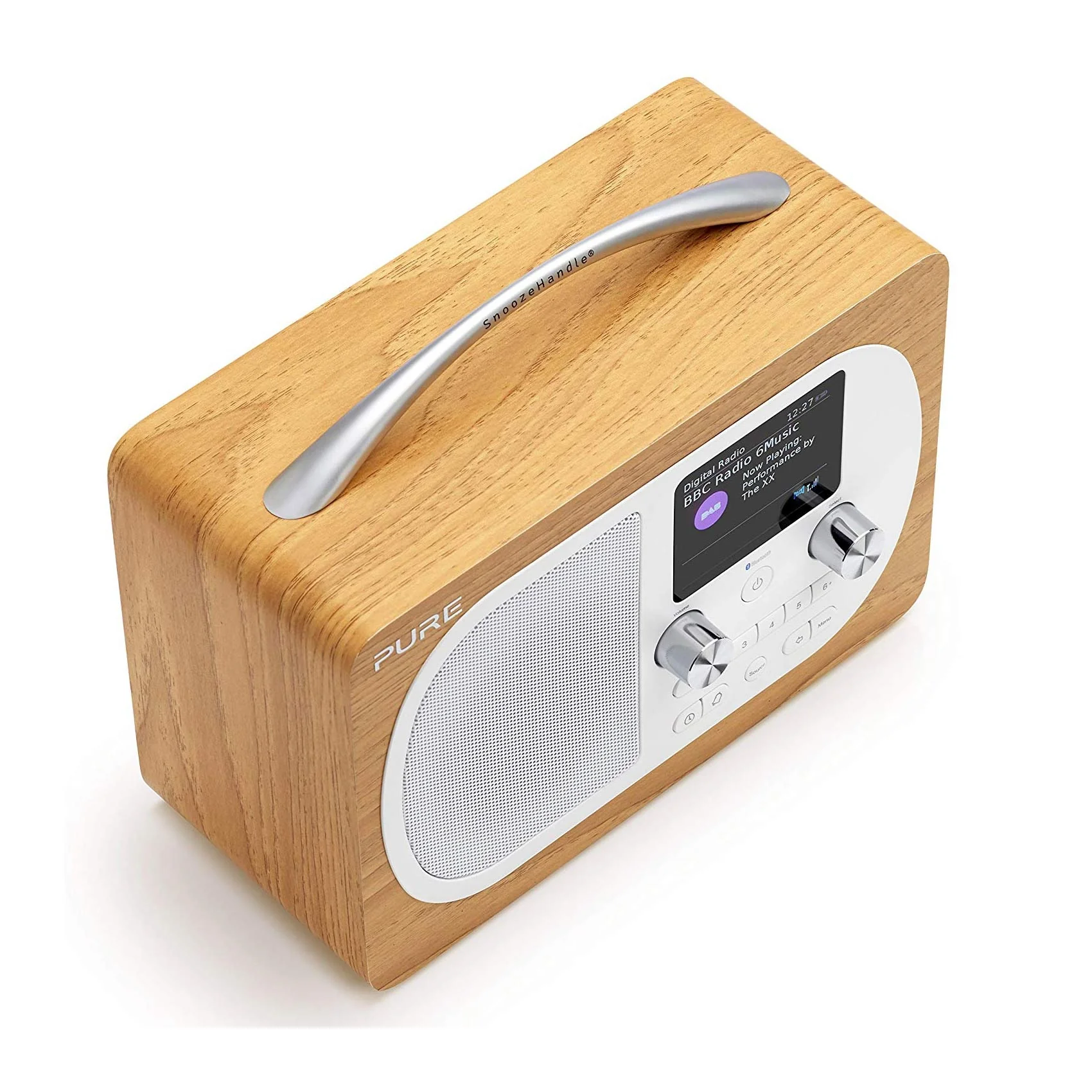 Pure Evoke H4 DAB/DAB+/FM Bluetooth Radio in Oak - Image 4
