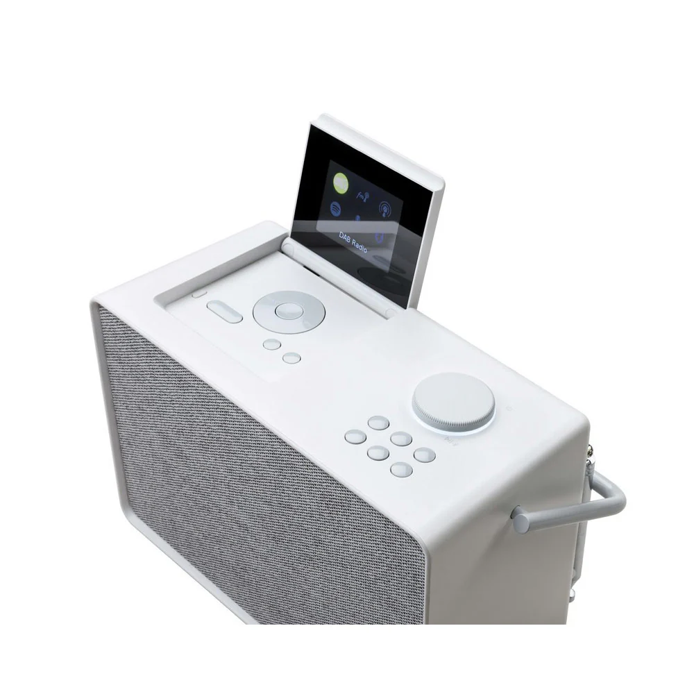 Pure Evoke Play DAB & Internet Radio with Bluetooth in Cotton White - Image 4