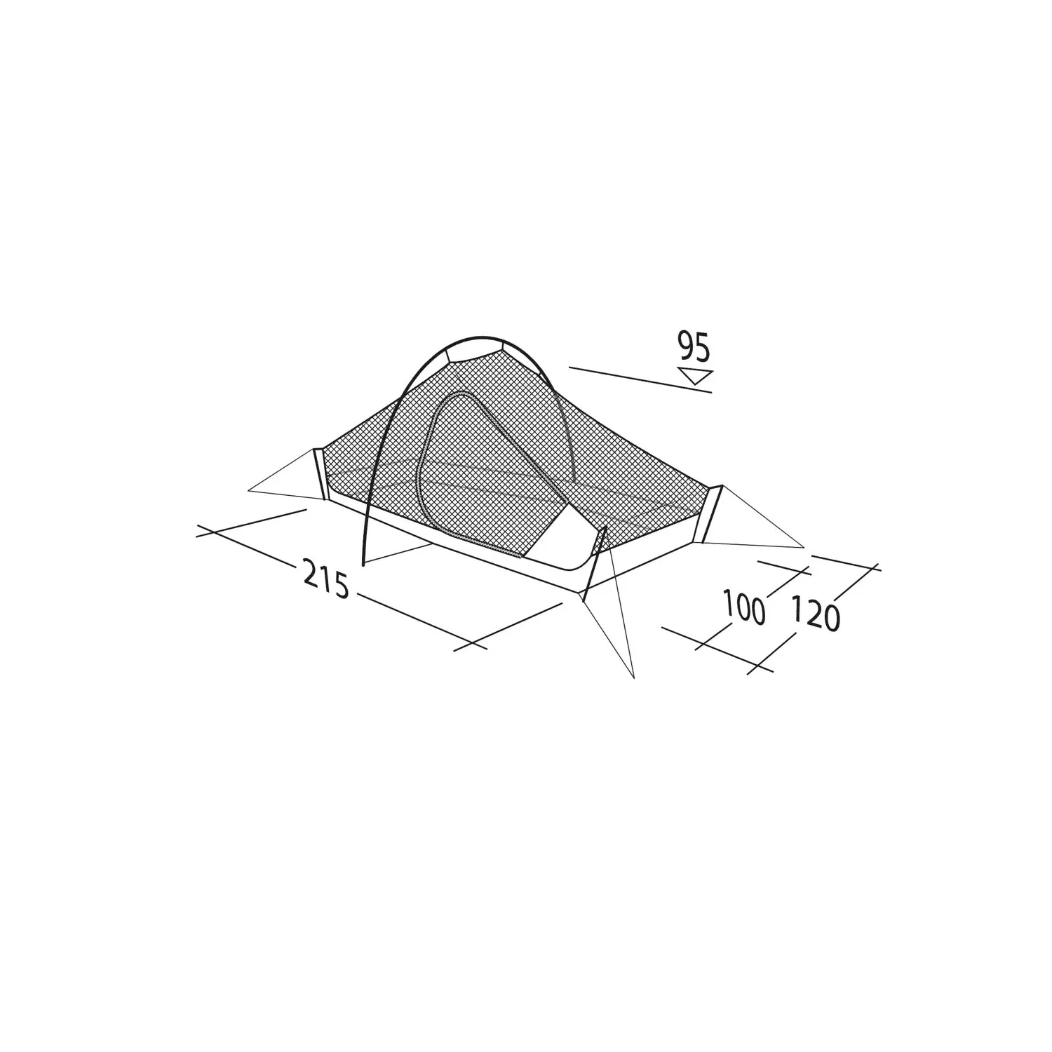 Robens Chaser 2 LW Lightweight 2-Person Tent - Image 17