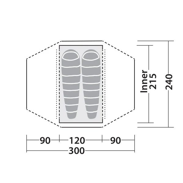 Robens Goshawk 2-Person Tent - Image 2