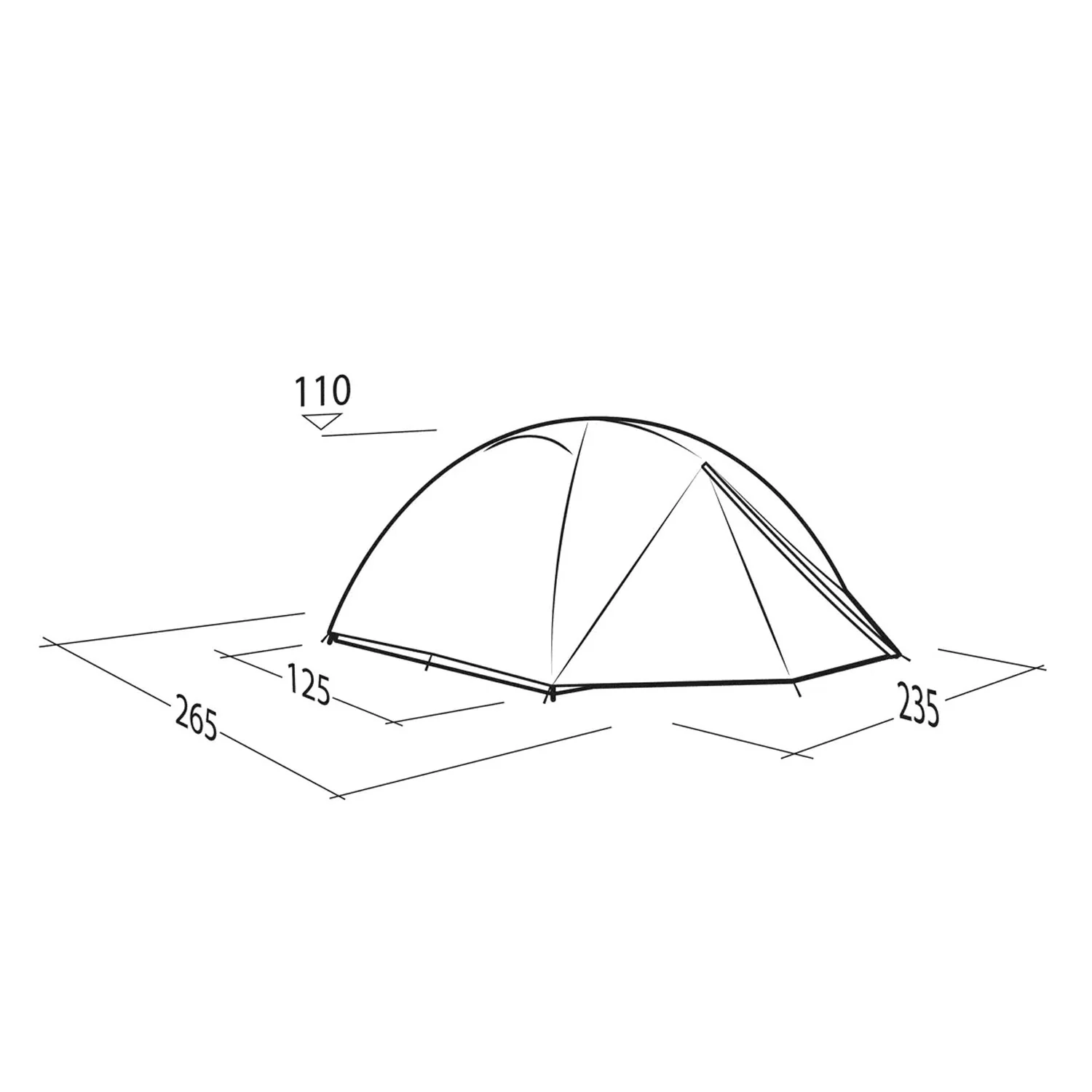 Robens Lodge 2 Exp 2-Person Tent - Image 13