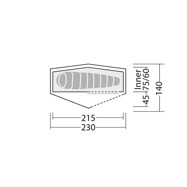 Robens Starlight 1 Exp, 1-Person Tent - Image 2