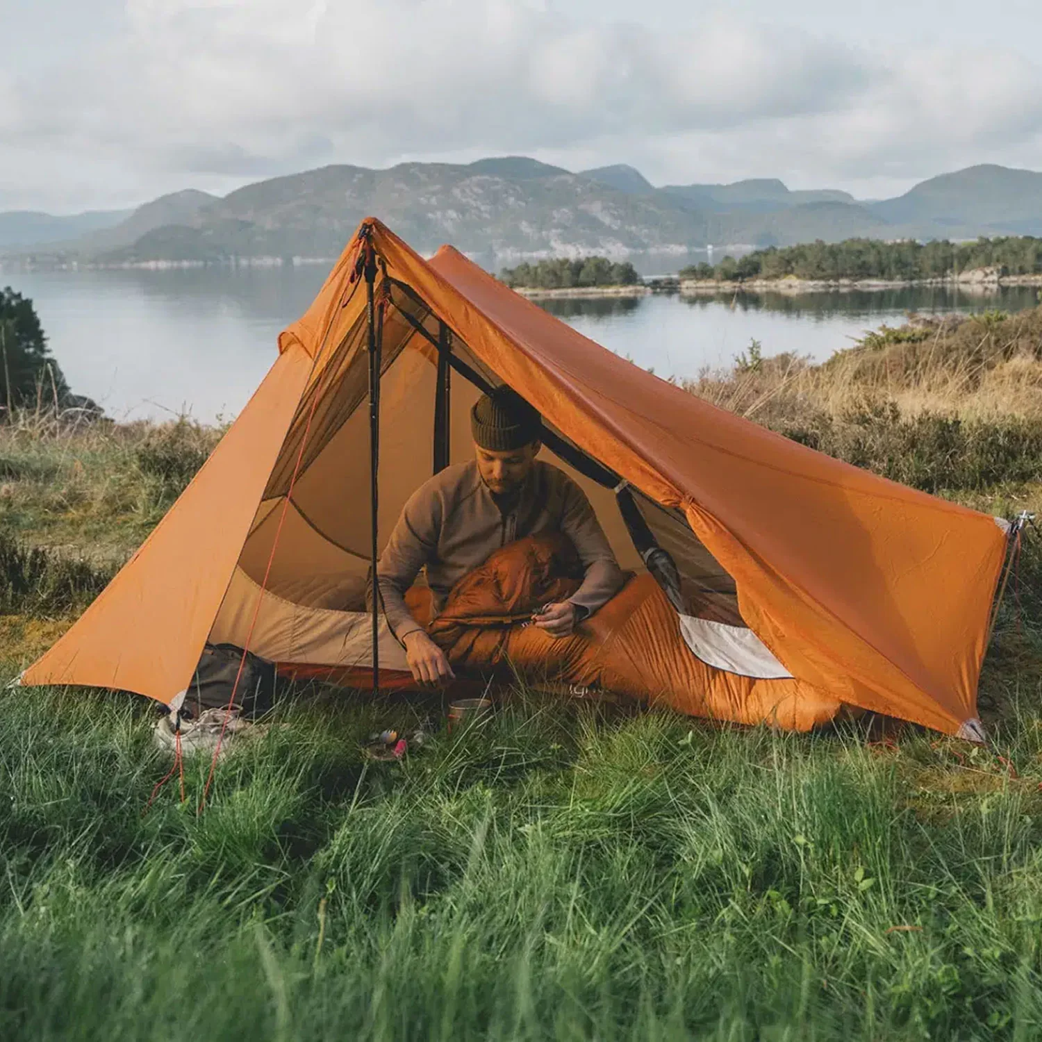 Robens Via 1 UL Lightweight Trekking Pole Tent, 1-Person - Image 9