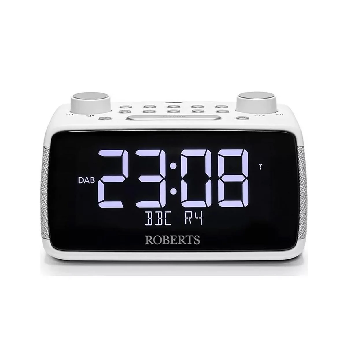 Roberts Ortus 4 DAB/DAB+/FM Alarm Clock Radio in White
