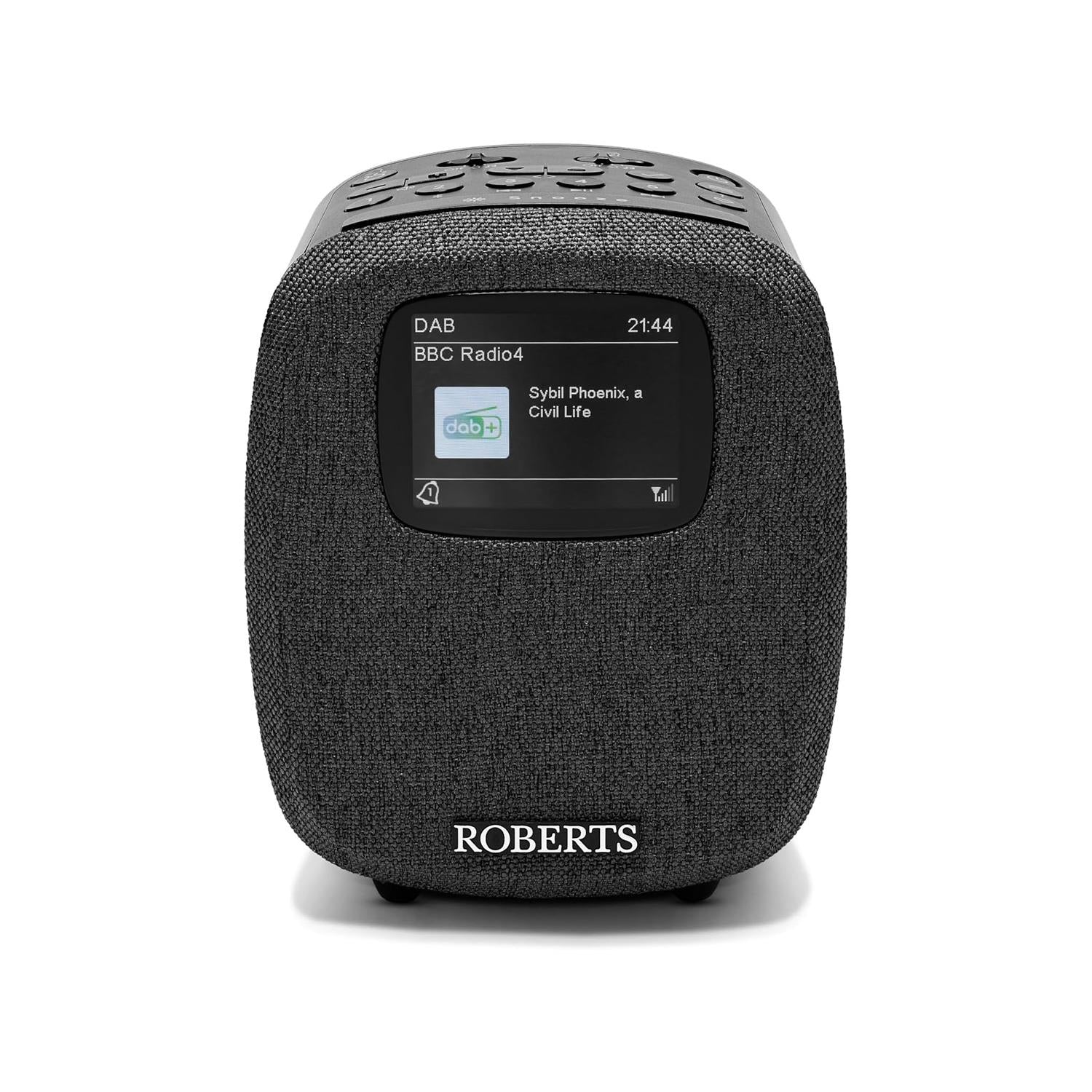 Roberts Ortus 5 DAB/DAB+/FM Alarm Clock Radio in Black